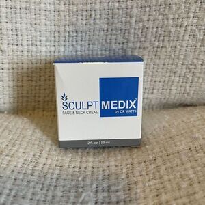 New Dr Watts Sculpt Medix Face and Neck Cream 2 oz Sealed 2/2020‎